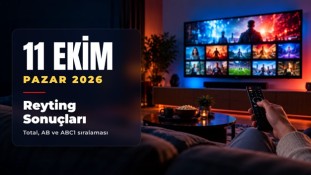 11 Ekim 2026 Pazar Reyting Sonuçları: Daha 17 Zirvede, Ömür Usta AB'de Birinci