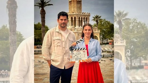 Aşk Tadında İzmir Dizisi Sete Çıktı! Burak Özçivit ve Ceyda Ateş Bir Araya Geldi! 